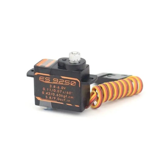 ES9052MD 5.5g/ES9250MD 4.8g All-Purpose Digital Metal Gear for RC Airplane Drone Made of Plastic